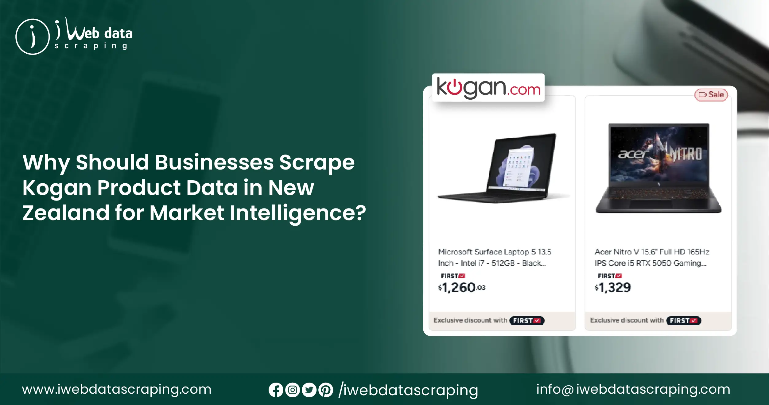 Scrape Kogan Product Data in New Zealand for Market Intelligence